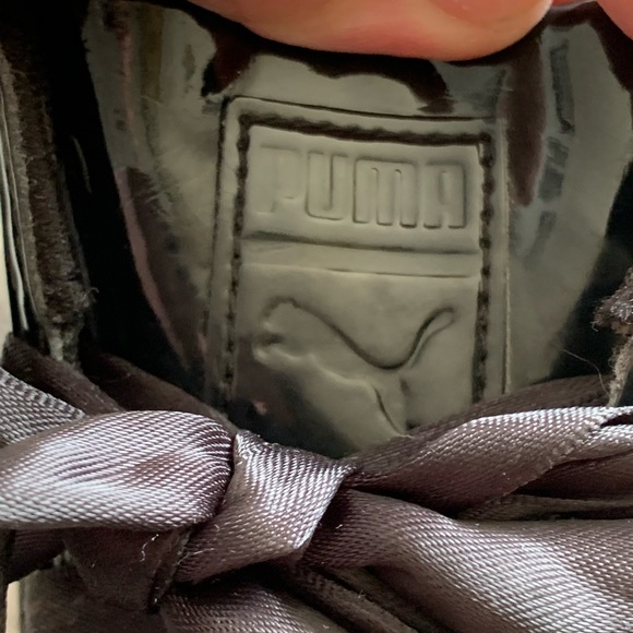 Puma Basket woman’s black runners size 9 - Picture 12 of 13